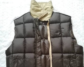 Men's Puffer Vest Winter Coat by David Reid, Quilted, Windproof, Winter Warm SkiingJacket,  Hiking, Winter Sports Clothing,