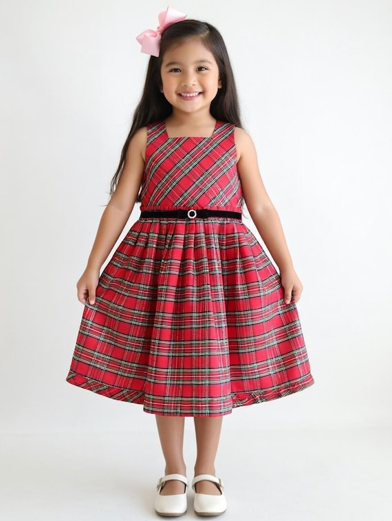 white christmas dresses The Red & Black Lumberjack