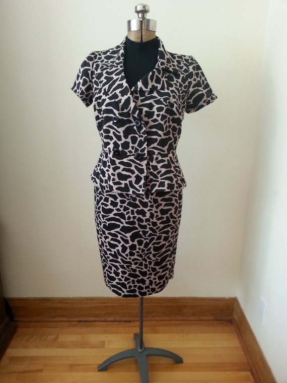 Ladies Retro Suit, Skirt Suits, Two Piece Skirt Su