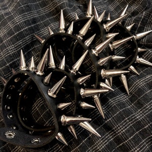 Mall Goth Emo Spiked Bracelets