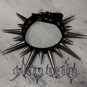 Spiked Choker Extreme Hella Spikes Mall Goth