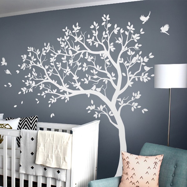Nursery Tree Decal Etsy