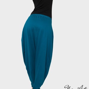 Stretchy  Cotton Harem Pants. Drop Crotch Pants.Maxi Loose Baggy pants for Warm Weather.Hippie Japanese Pants. Plus Size Pantskirt