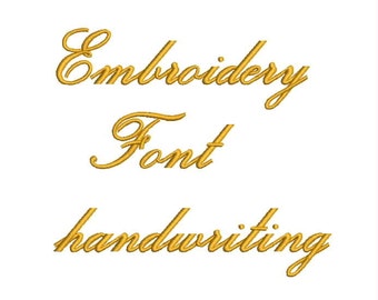 Machine Embroidery Font Designs Letters Numbers Symbols Alphabet 0.75 , 1 & 1.5 inch Sizes
