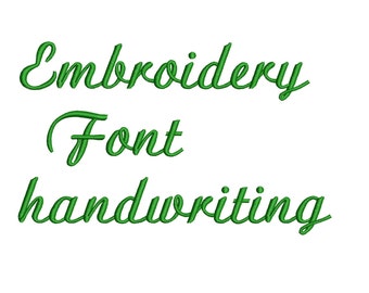 Machine Embroidery Font Designs Letters Numbers Symbols Alphabet 0.5, 1 & 1.5 inch Sizes
