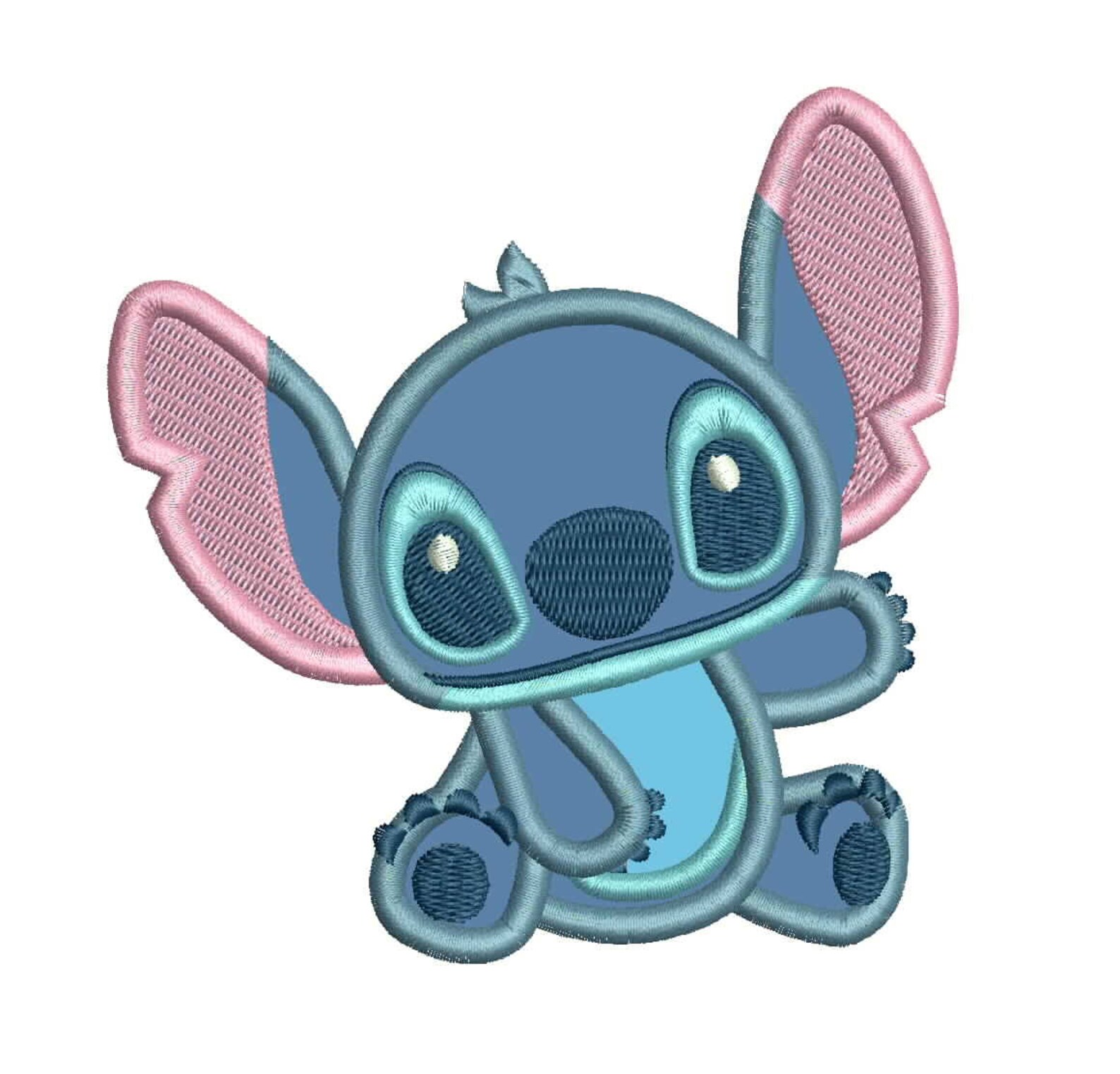 Applique Machine Embroidery Designs Appliqué Design Lilo and Etsy