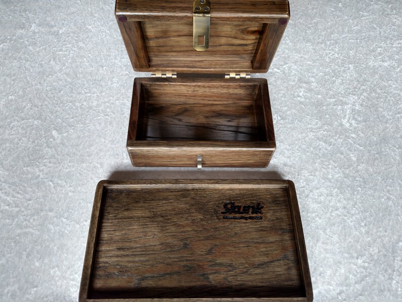 Stash Box and Rolling Tray Glass Bowl Box Smoking Bowl Box Etsy