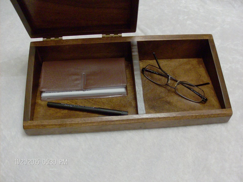Desk Organizer Tray Mens Valet Box Nightstand Desk Organizer Tray Mens Valet Box