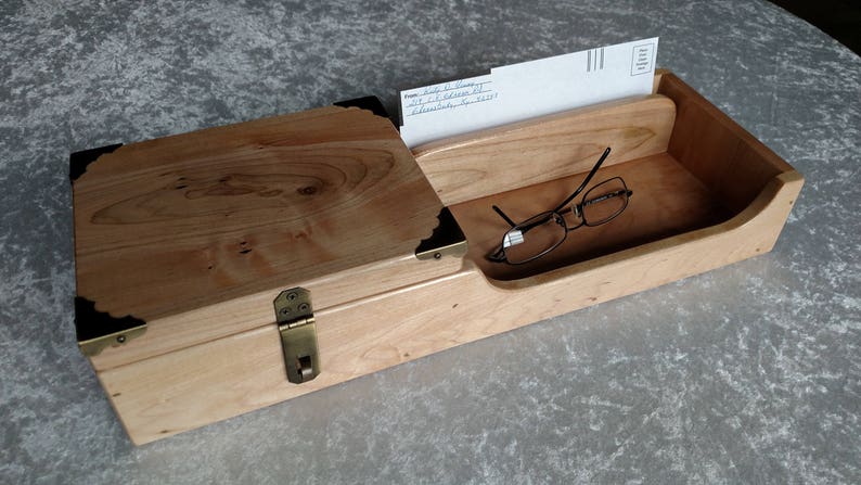 Desk Organizer Tray Mens Valet Nightstand Book Desk Organizer Tray Mens Valet