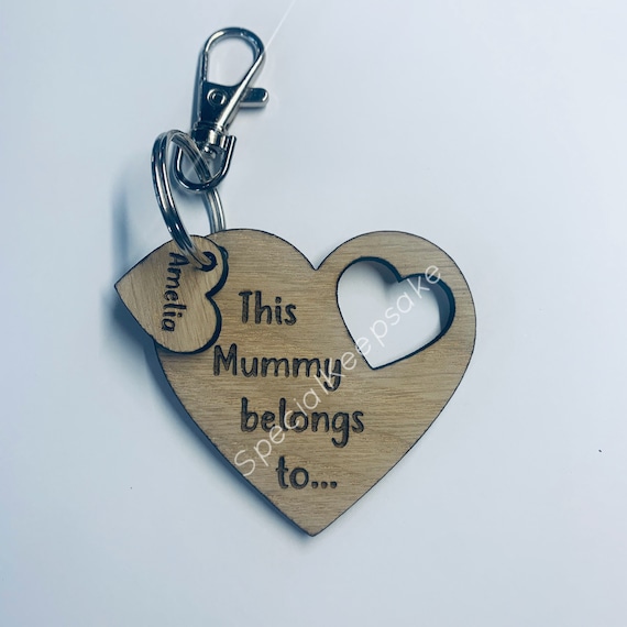Daddy shop daughter keyring