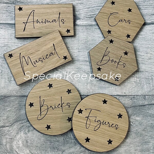 Wood Labels Trofast Etsy