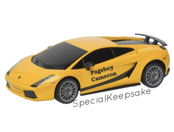 personalised remote control car