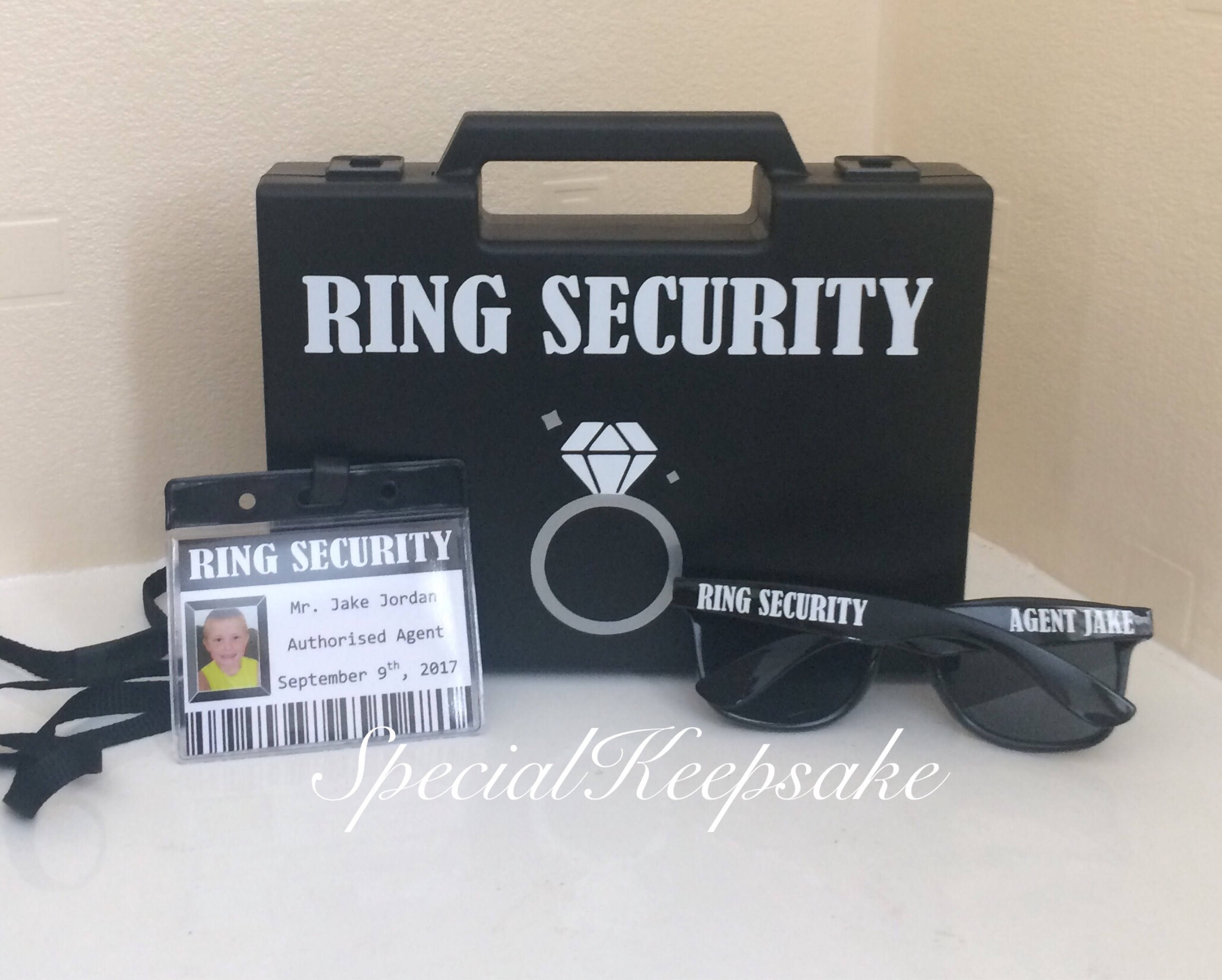 ring bearer briefcase