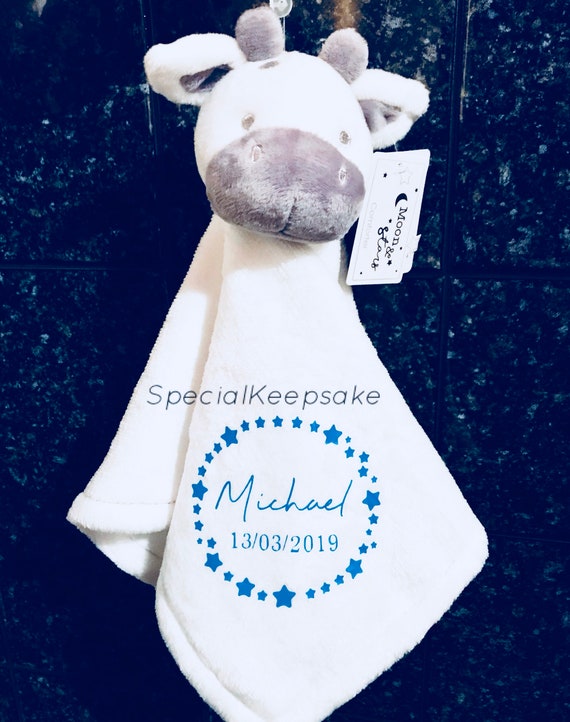 personalized baby comforter