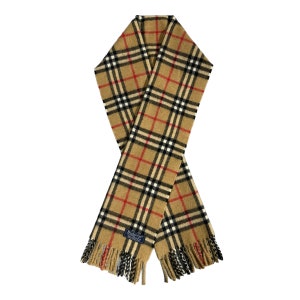 Burberry scarf etsy discount