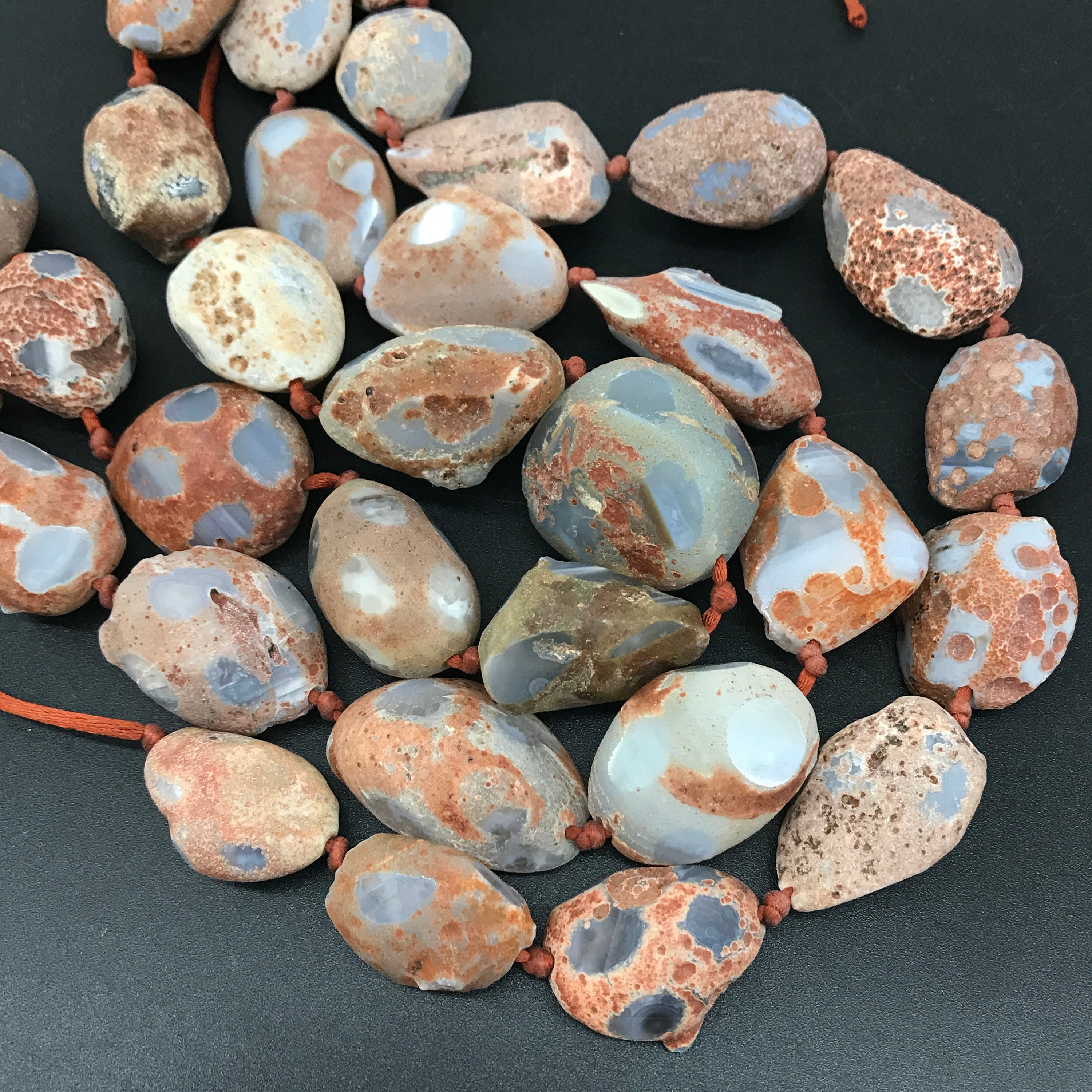 2026x2840mmTumbled Agate Raw Gemstone Loose BeadsLarge Etsy