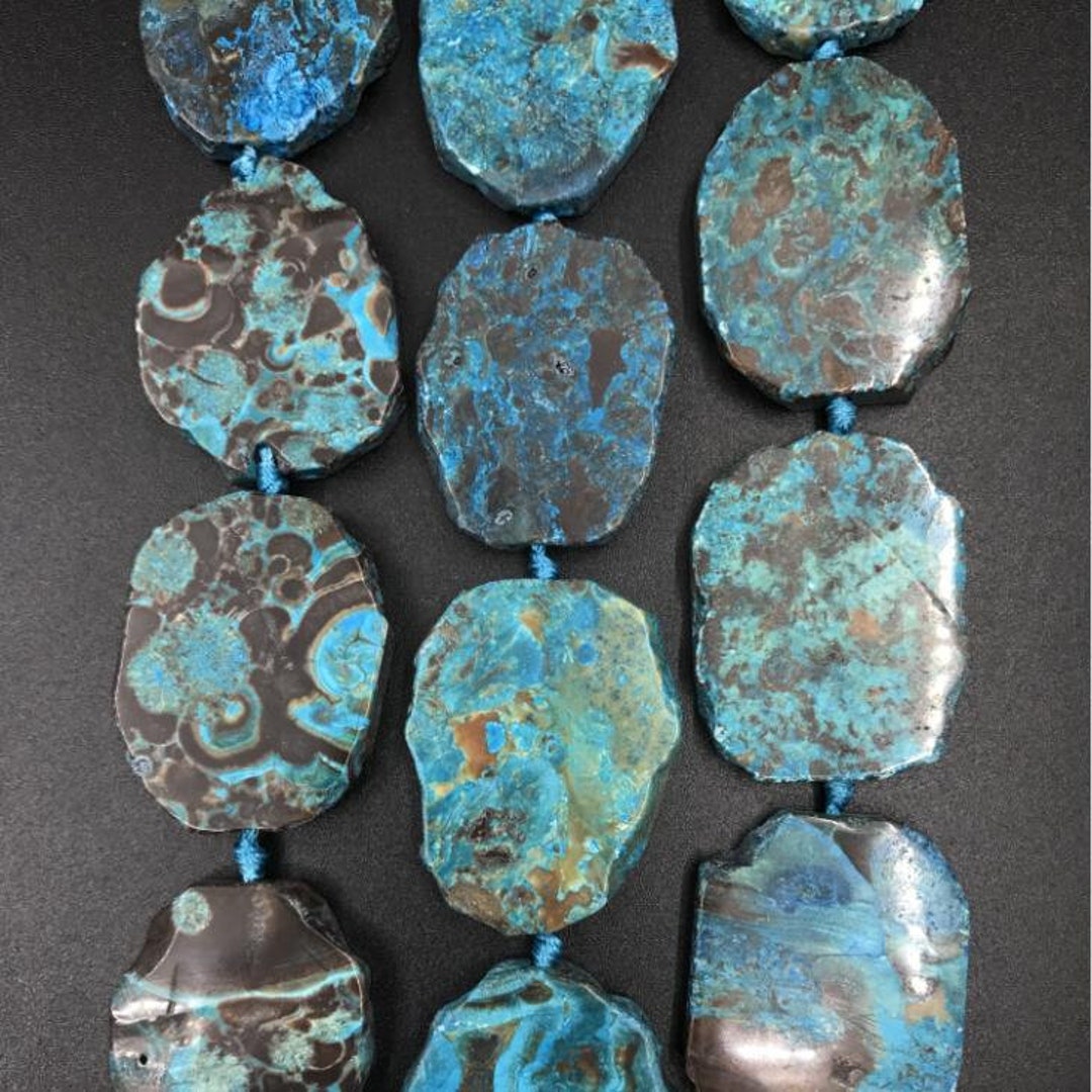 New Arrival!!!blue Brown Jasper Freeform Slab Nuggets,large Size ...