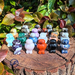 1.5 Inch Gemstone Carved Bird Statue Crafts Home Decoration Healing Crystal Penguin Figurine,Amethyst Quartz Animal Bird Sculpture Gifts