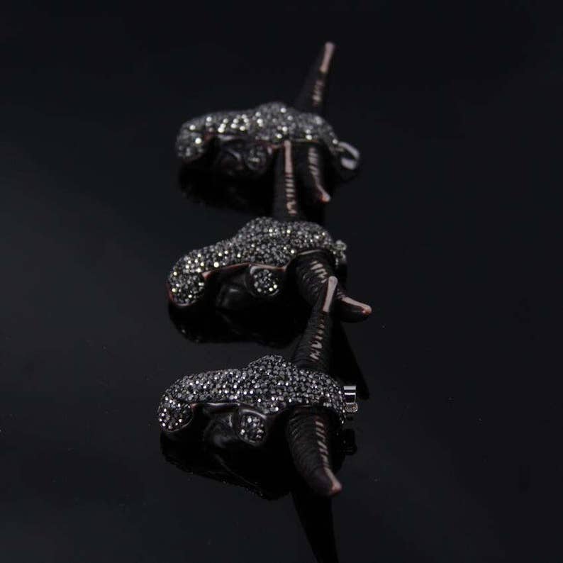 3pcs oxhead pendant,Ox bone Rhinestone Pendant,bull head pendant,Fine Jewelry Findings 67-69x46-47mm