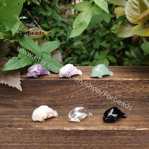 1.3&quot; Carved Dolphin Figurine Crafts Kid Gifts,Amethyst Obsidian Sakura Agate Fish Statue Decoration,Crystal Quartz Cute Animal Home Decor
