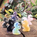2inches Carved Horse Statue Desk Decor,Healing Crystal Gemstone Animal Figurine Home Decoration Gifts product logo