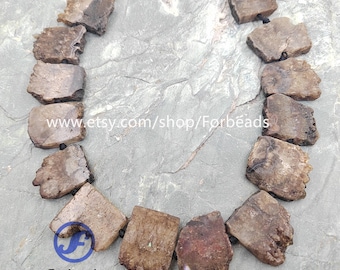 Raw Quartz Geode Slab Loose Beads,Top Drilled Drusy Druzy Slice Pendants Necklaces Making