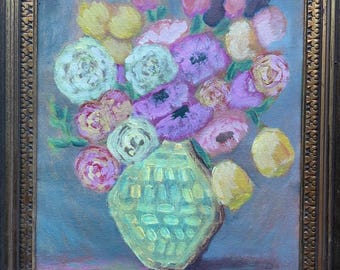 Bouquet Series #11147 Original Acrylic Painting