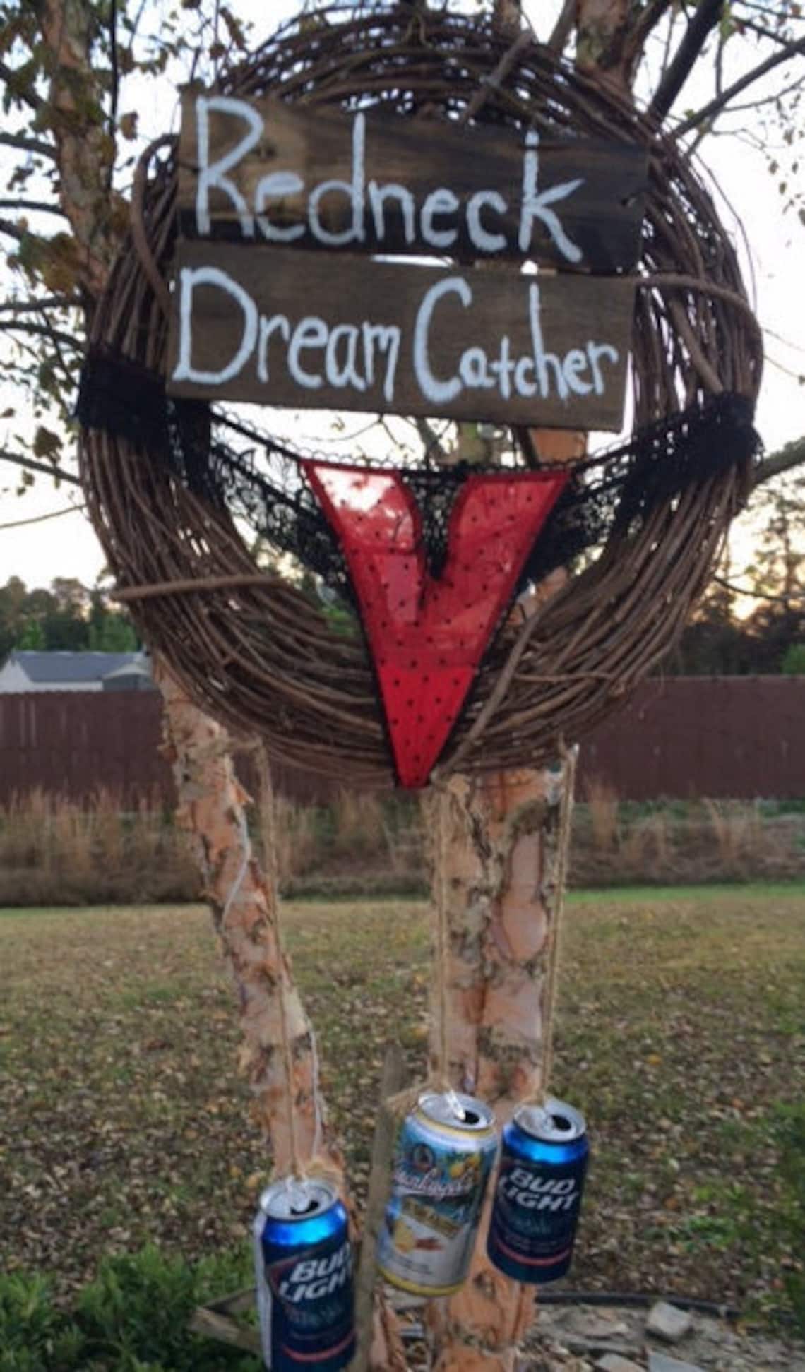 Redneck Dream Catchers Redneck Birthday Party Decor Redneck Etsy