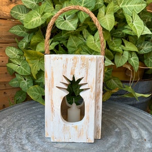 Rustic Pineapple Lantern,Wedding centerpieces,housewarming gift,pineapple lover gift,wedding gift,pineapple lantern,friend gift,best seller image 5