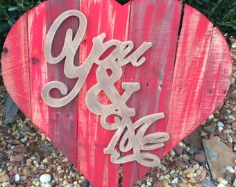 Valentines Day Gift, Rustic Home Decor,Anniversay Gift,Wedding gift ,Girlfriend gift,Wife Gift,Boyfriend gift, Husband gift