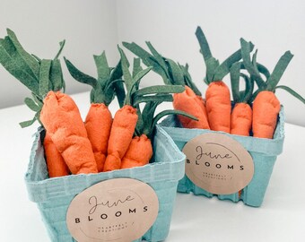 Felt Carrots (Set of 5)