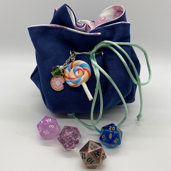 Purple Jesters Dice Bag Dungeons /& Dragons