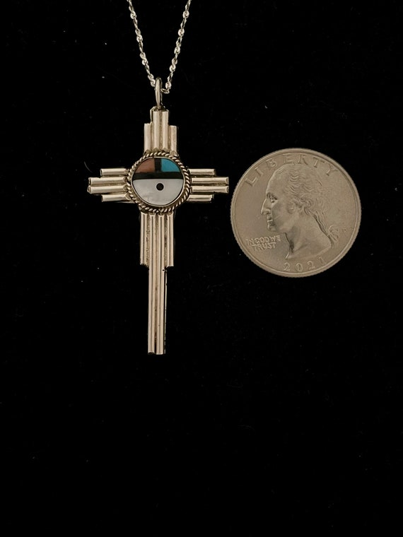 Hopi silver pendant Cordelia Casuse