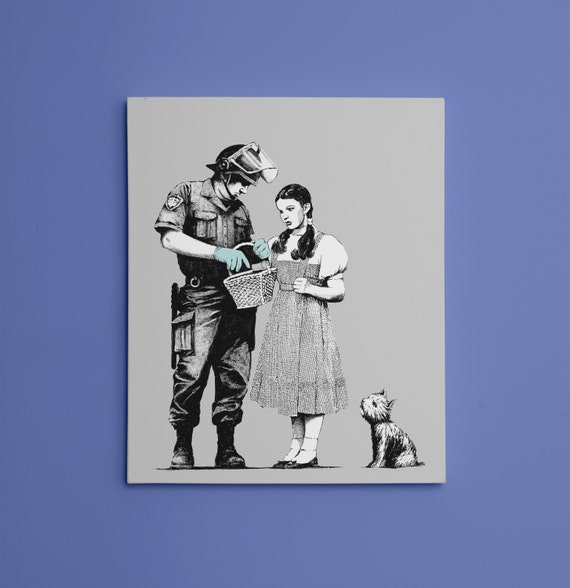 額装品/banksy bristol Dorothy 2009/バンクシー Banksy - 'Banksy vs