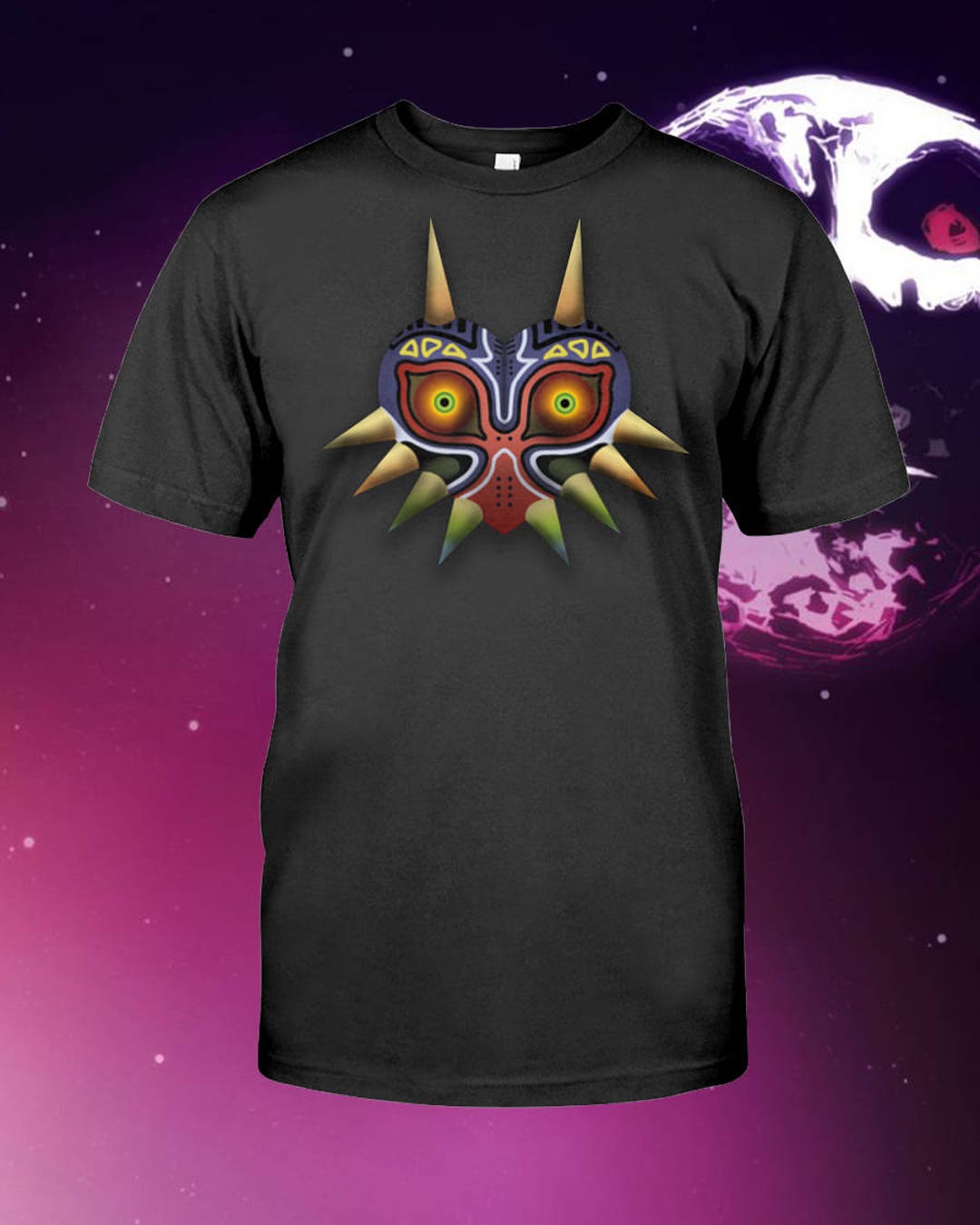 ゼルダの伝説 ムジュラの仮面 トライフォース ユニセックス Tシャツ