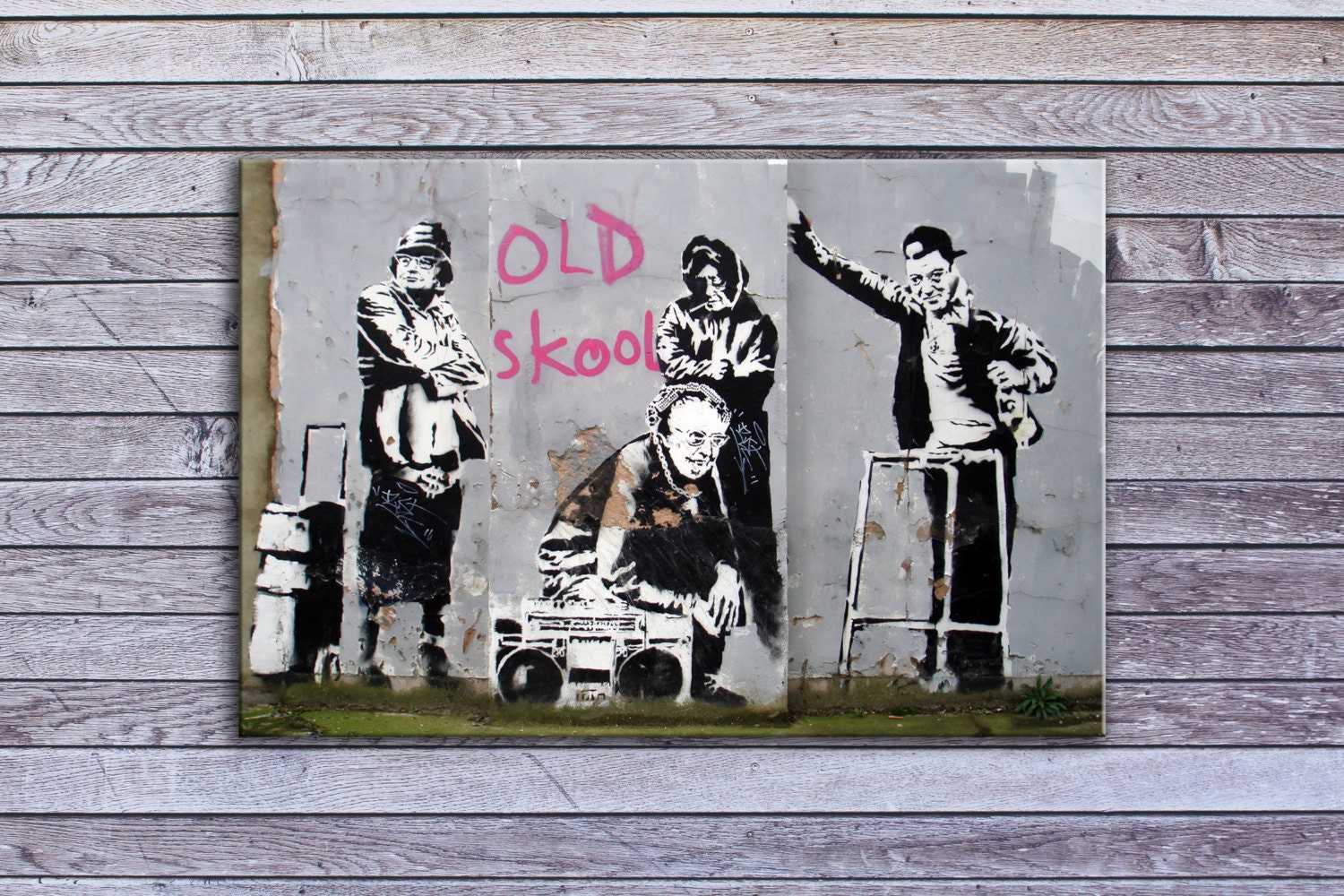 Banksy, Old Skool Elders (16