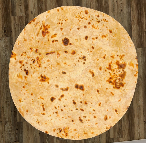 Corn Tortilla Burrito 60 Towel/blanket 5 Feet Diameter - Etsy