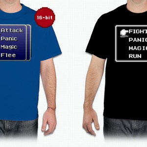 Retro RPG Menu Unisex T-Shirt