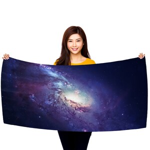 Spiral Galaxy 30" x 60" Microfiber Beach Towel