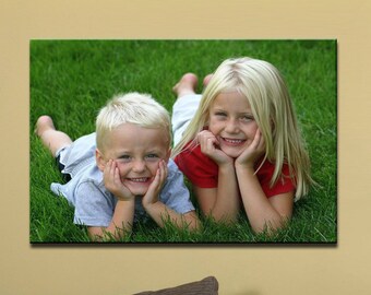 Personalized Photo-to-Canvas - Customized Canvas Wrap Print