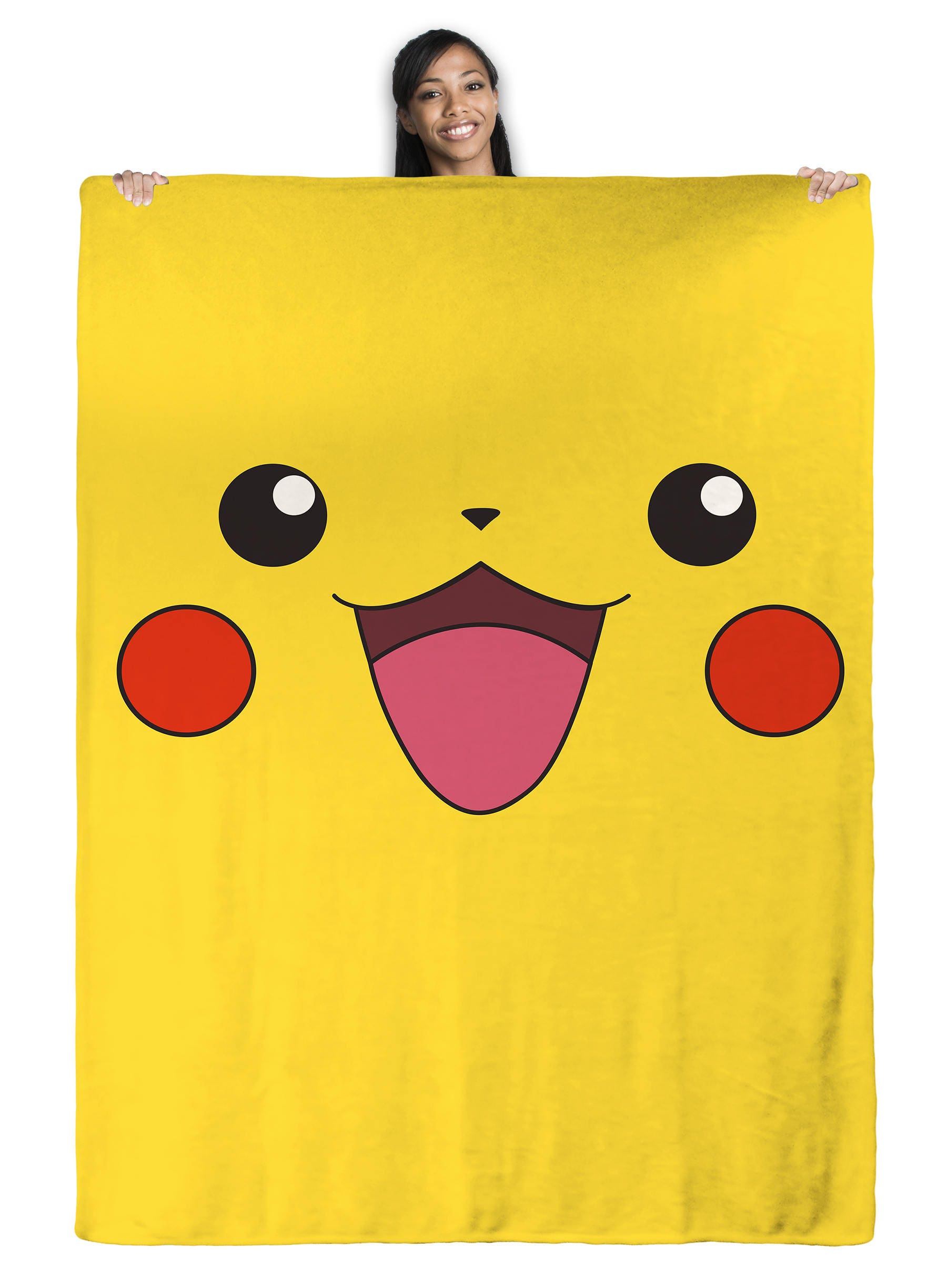 Pikachu Pokemon Throw Blanket Etsy Nederland