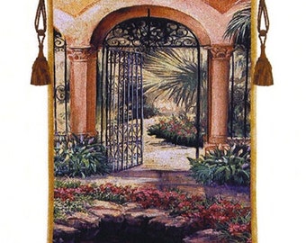 East Gate II - 37"x52" Tapestry Wall Hanging*****CLEARANCE******