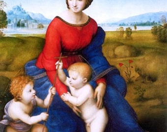 Raphael Madonna of the Meadow (also Known as Madonna Del Prato
