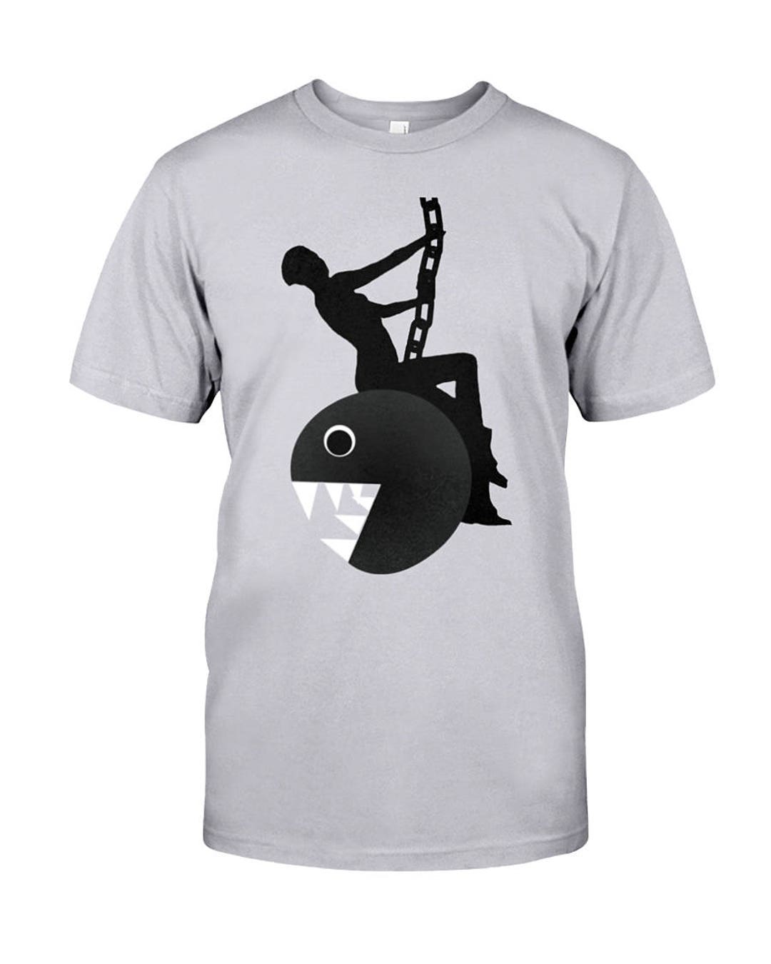 Wrecking Chain Chomp Super Mario Unisex T-shirt Any Color
