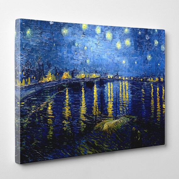 Vincent van gogh sterrennacht boven de rhone hotsell