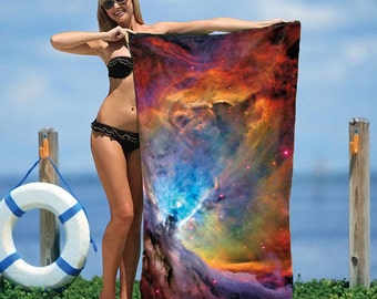 Orion Nebula Beach Towel