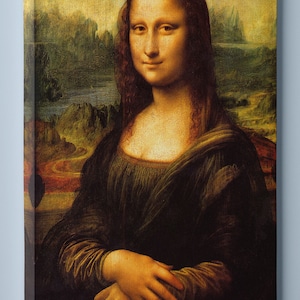 Leonardo Da Vinci&#39;s Mona Lisa (12&quot; x 18&quot;) - Canvas Wrap Print