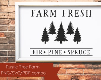 Download Family Name Christmas Tree Farm Svg Etsy