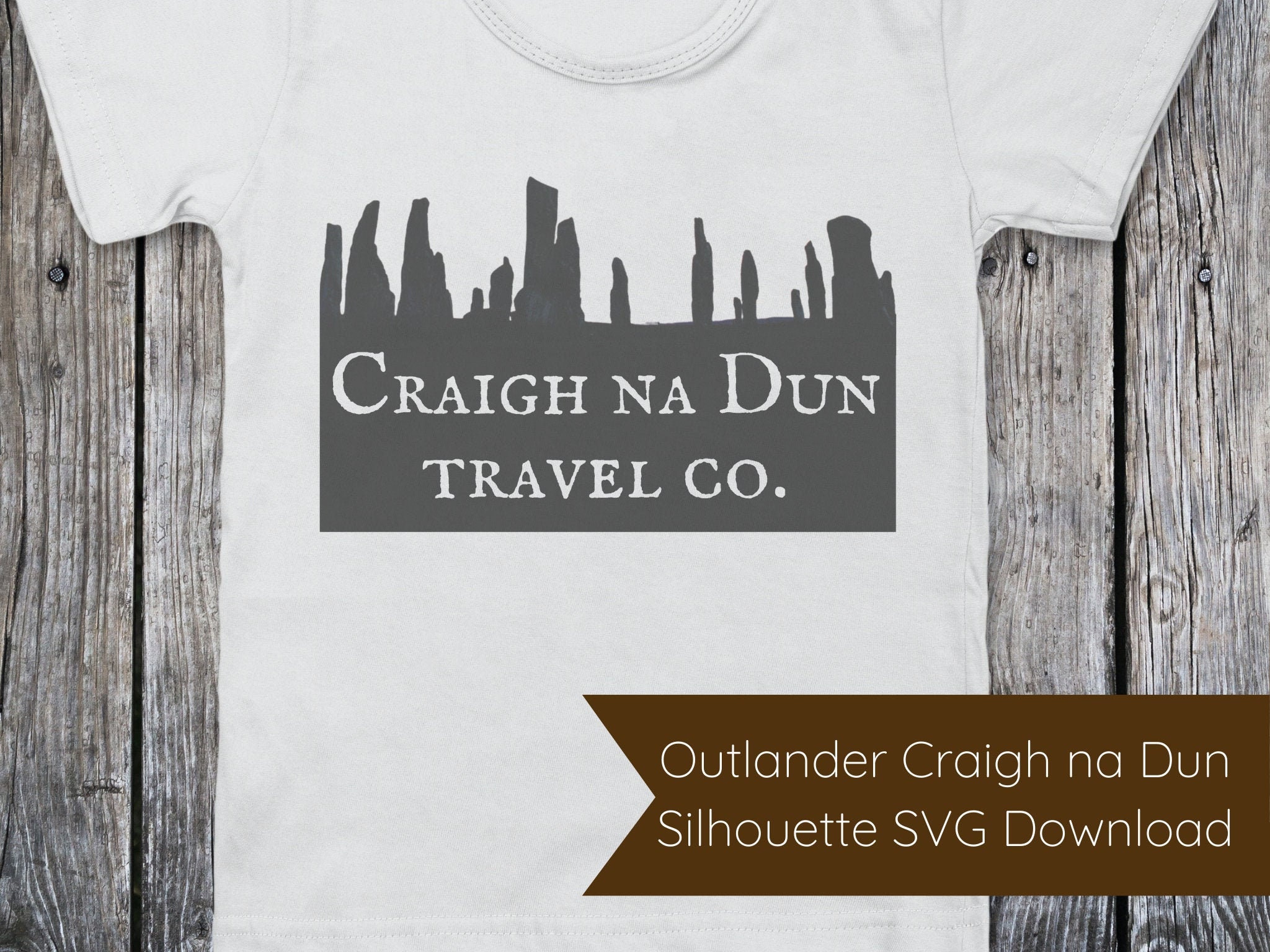 Craigh na Dun Travel Co. Henge Silhouette Outlander SVG | Etsy