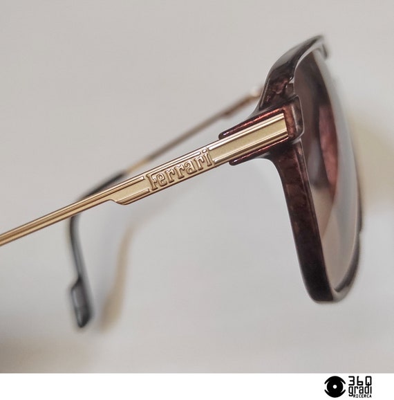 Vintage folding sunglasses "Ferrari F36-S", vinta… - image 3